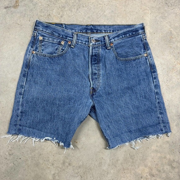 Levi's Blue Jean Shorts for Men - Picture 1 of 10